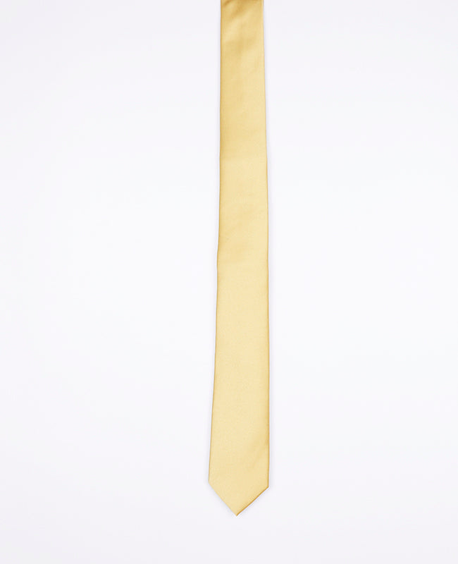 Krawatte Gelb Nr. 2 Herren aus Polyester | Anatole - Unipap's