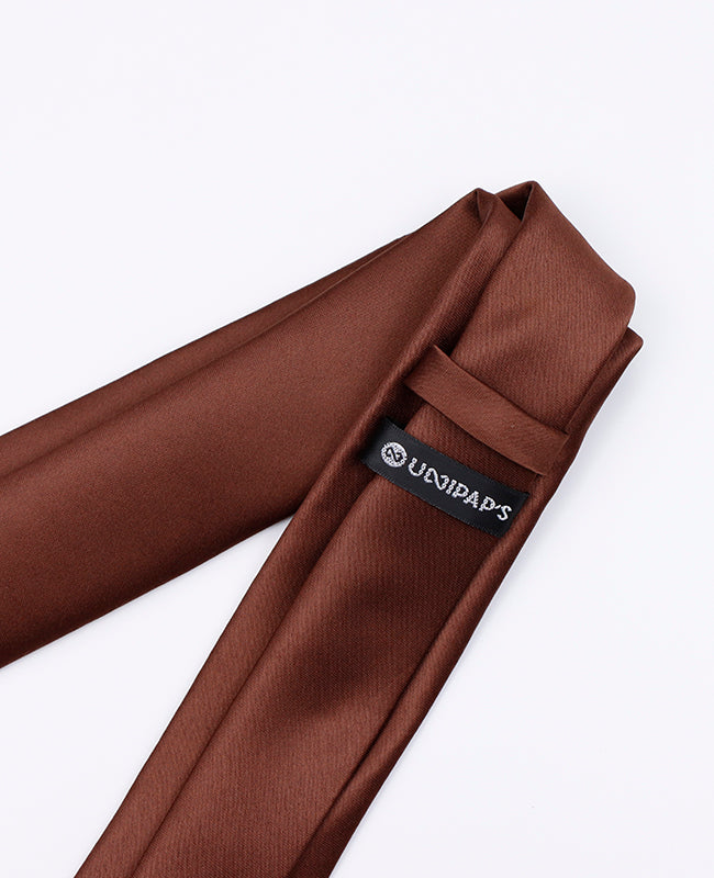 Krawatte Braun Herren Polyester | Anatole - Unipap's