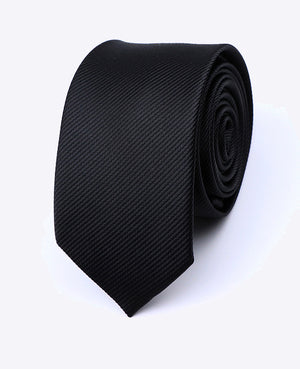 Krawatte Schwarz Herren aus Polyester | Lucien - Unipap's