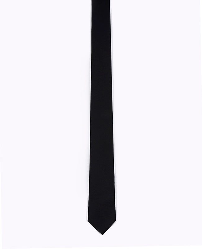 Krawatte Schwarz Herren Polyester | Octave - Unipap's