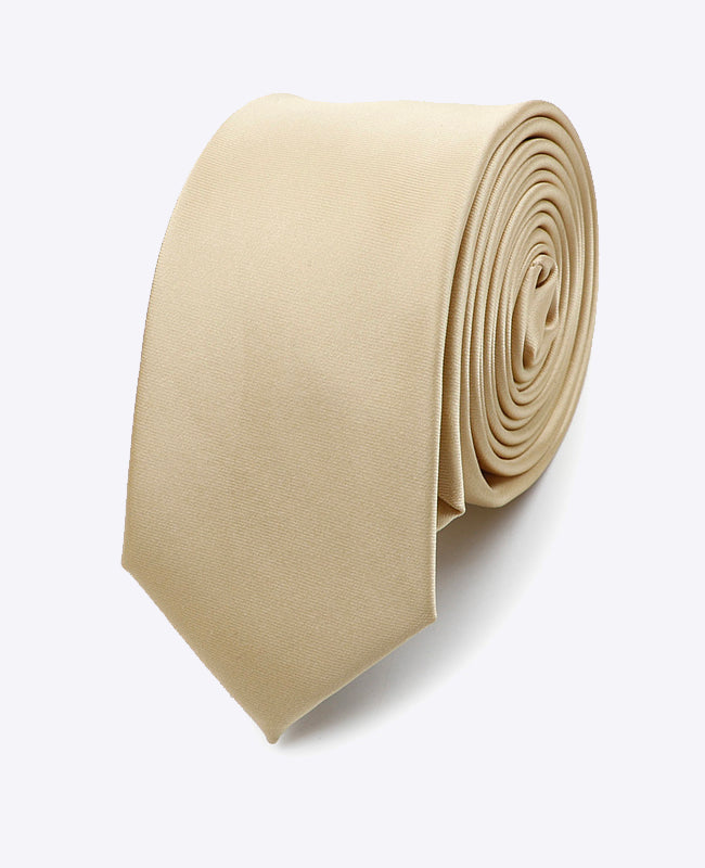 Krawatte Gold n°2 Herren Polyester | Jules - Unipap's