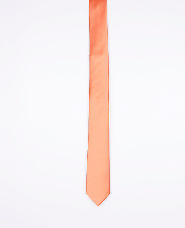 Krawatte Orange Nr. 1 Herren aus Polyester 
