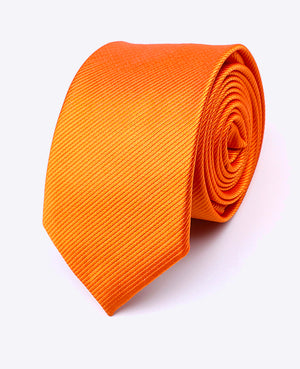 Krawatte Orange Herren Polyester | Lucien - Unipap's