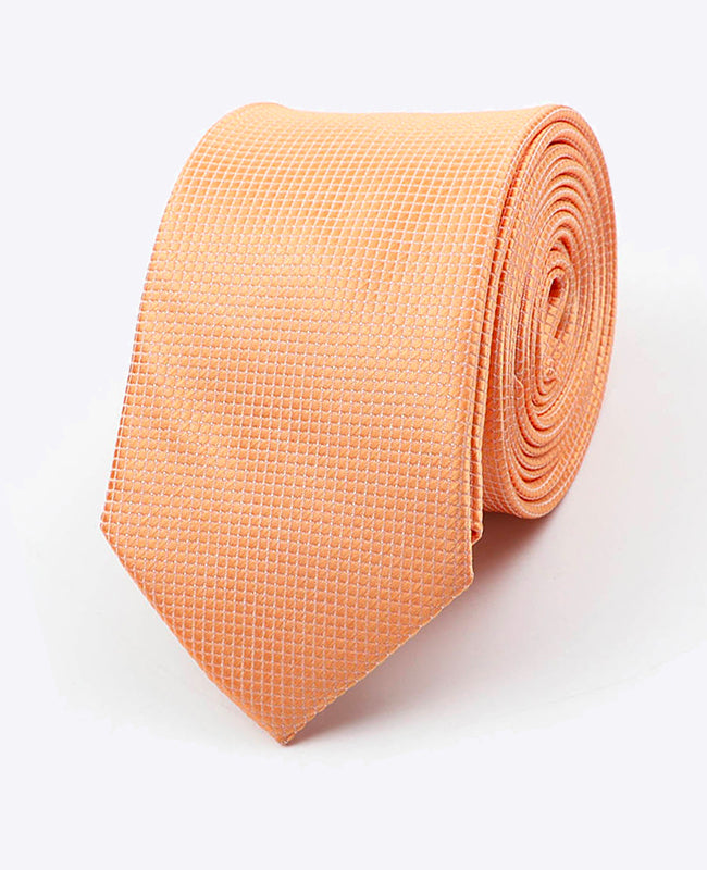 Krawatte Orange Herren Polyester | Martin - Unipap's