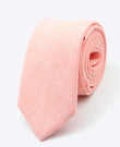 Krawatte Rosa n°1 Herren aus Baumwolle | Edgard - Unipap's