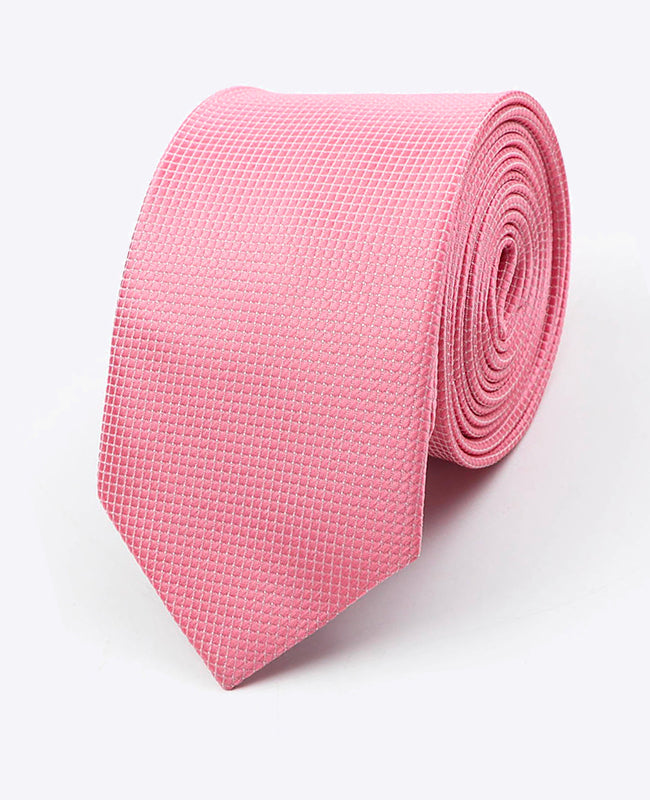 Krawatte Rosa n°1 Herren Polyester | Martin - Unipap's