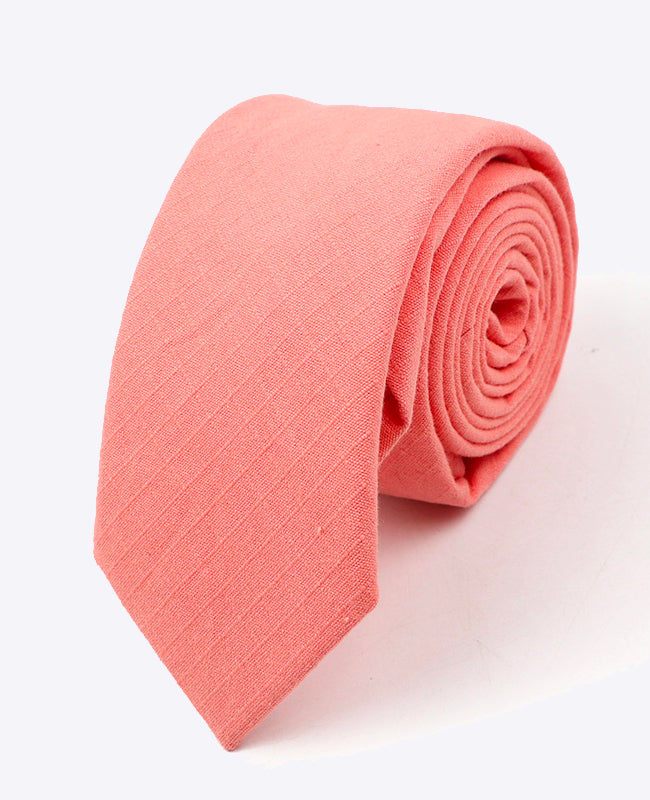 Krawatte Rosa n°1 Herren aus Baumwolle | Oscar - Unipap's