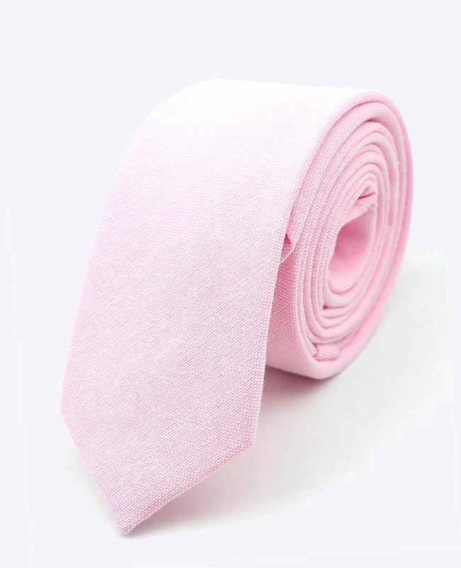 Krawatte Rosa n°2 Herren aus Baumwolle | Edgard - Unipap's