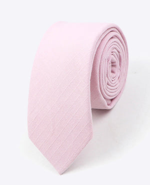 Cravate Rose n°3 Homme en Coton | Oscar - Unipap's