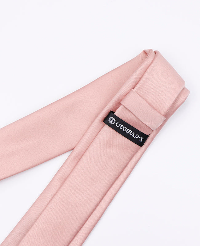 Krawatte Rosa Nr. 4 Herren aus Polyester | Anatole - Unipap's