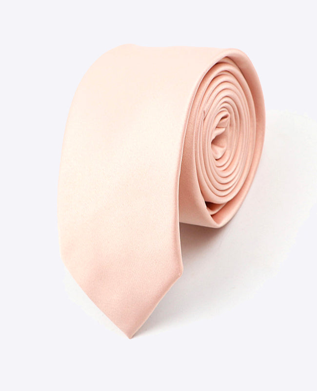 Krawatte Rosa Nr. 5 Herren aus Polyester «Anatole»