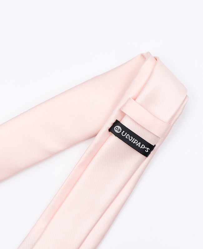 Krawatte Rosa Nr. 5 Herren aus Polyester | Anatole - Unipap's