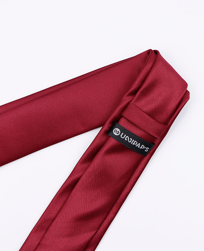 Krawatte Rot n°1 Herren Polyester | Anatole - Unipap's