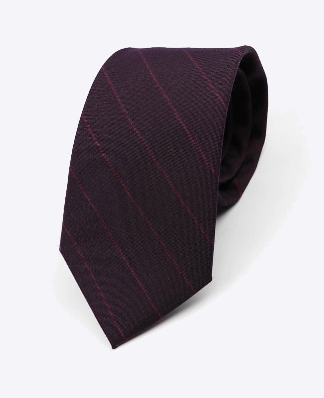 Krawatte Rot Herren aus Polyester | Gaston - Unipap's
