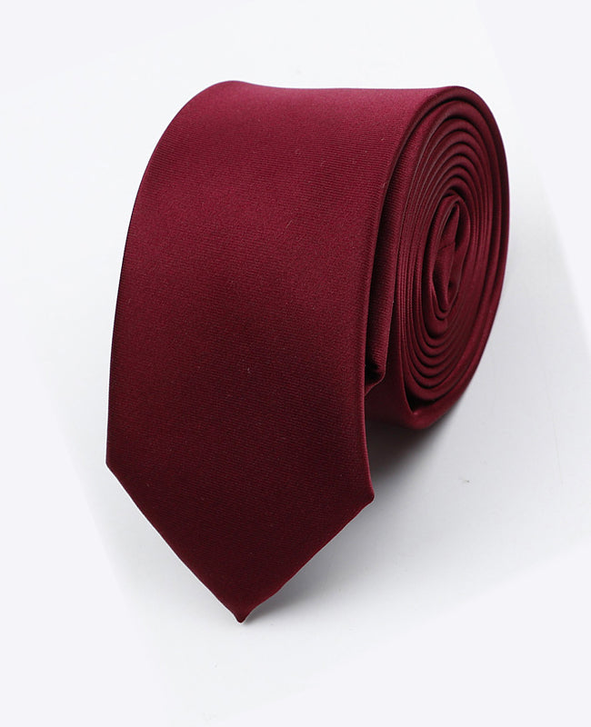 Krawatte Rot Nr. 1 Herren aus Polyester 