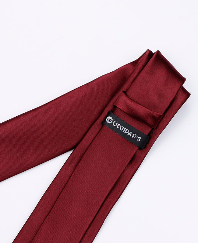 Krawatte Rot Nr. 1 Herren aus Polyester 