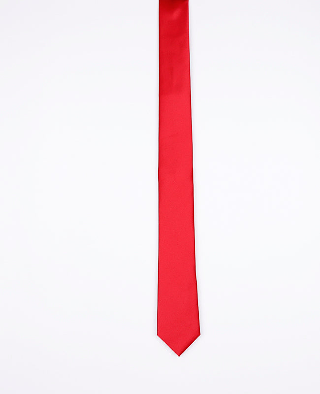Krawatte Rot n°2 Herren Polyester | Anatole - Unipap's