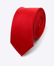 Krawatte Rot n°2 Herren Polyester | Jules - Unipap's
