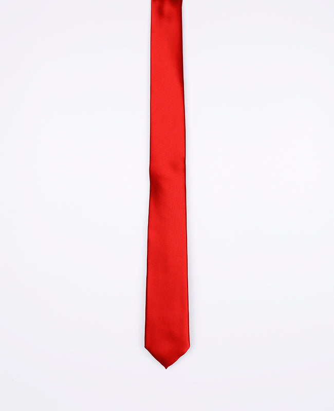 Krawatte Rot n°2 Herren Polyester | Jules - Unipap's