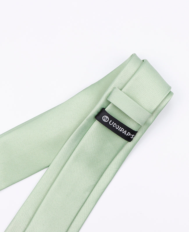Krawatte Grün Nr. 1 Herren aus Polyester | Anatole - Unipap's