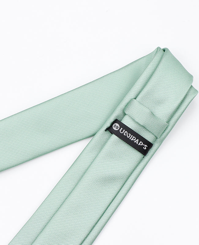 Grüne Krawatte Nr. 1 aus Polyester | Lucien - Unipap's