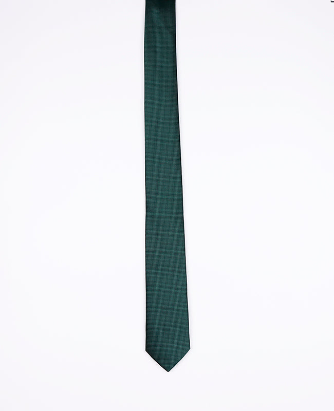Krawatte Grün n°2 Herren Polyester | Martin - Unipap's