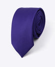 Krawatte Violett n°1 aus Polyester | Anatole - Unipap's