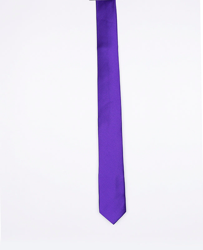 Krawatte Violett Nr. 1 Herren aus Polyester | Lucien - Unipap's
