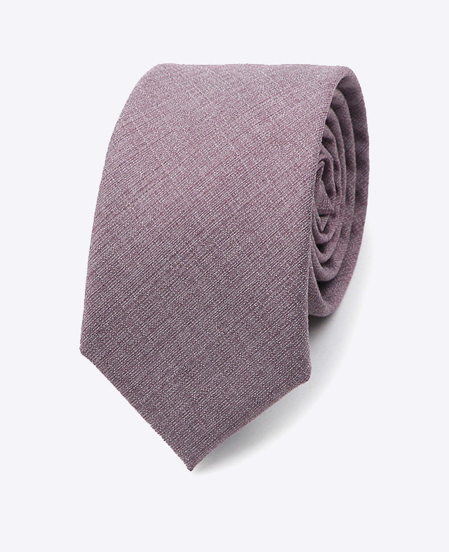 Krawatte Violett n°1 Herren aus Polyester 