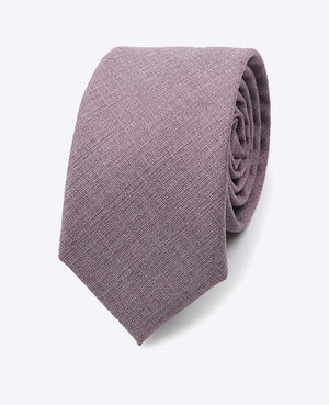 Krawatte Violett n°1 Herren aus Polyester 