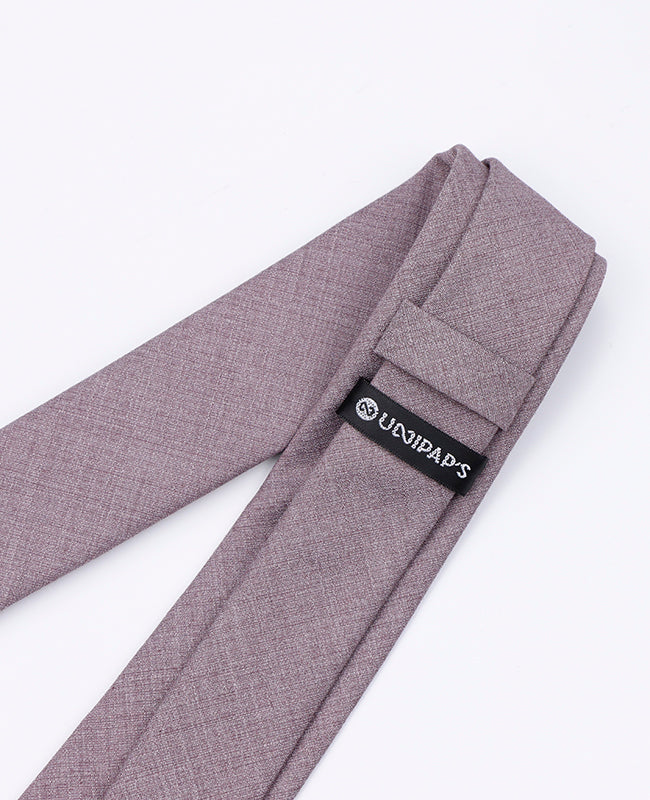 Krawatte Violett n°1 Herren aus Polyester 