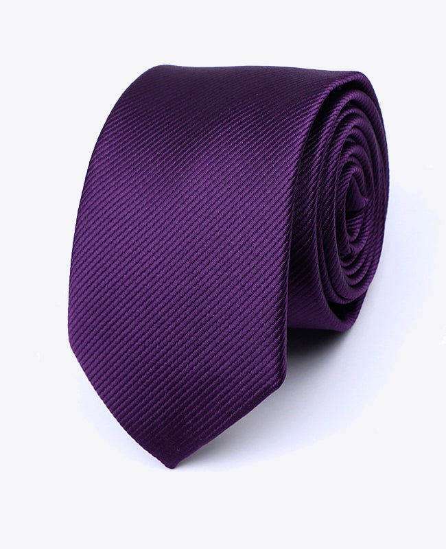 Krawatte Violett Nr. 2 Herren aus Polyester | Lucien - Unipap's