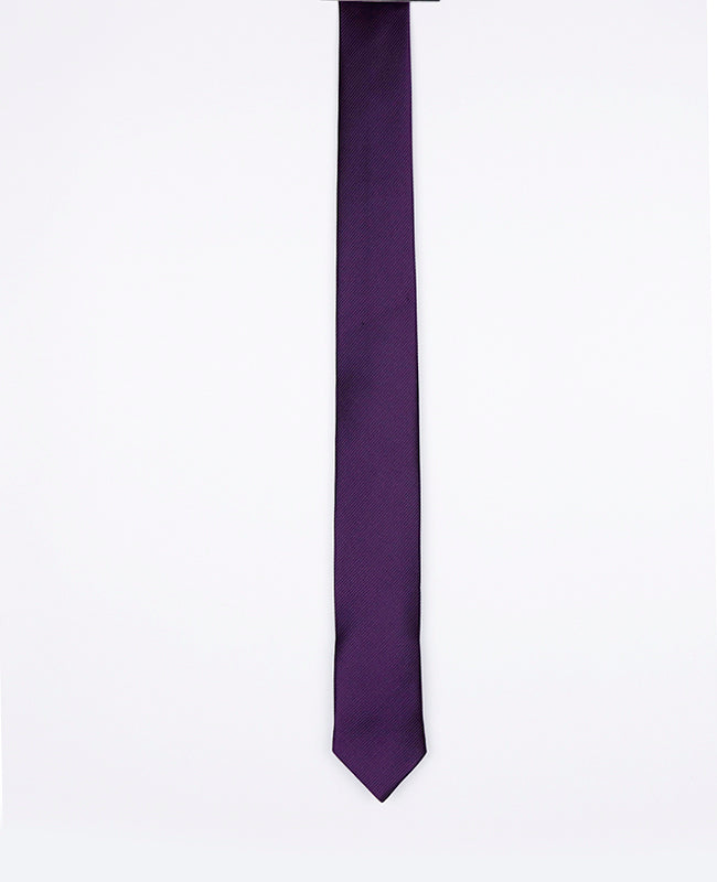 Krawatte Violett Nr. 2 Herren aus Polyester | Lucien - Unipap's