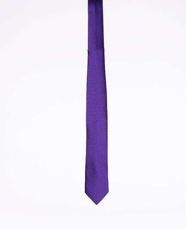 Violette Krawatte Nr. 2 Herren aus Polyester | Martin - Unipap's