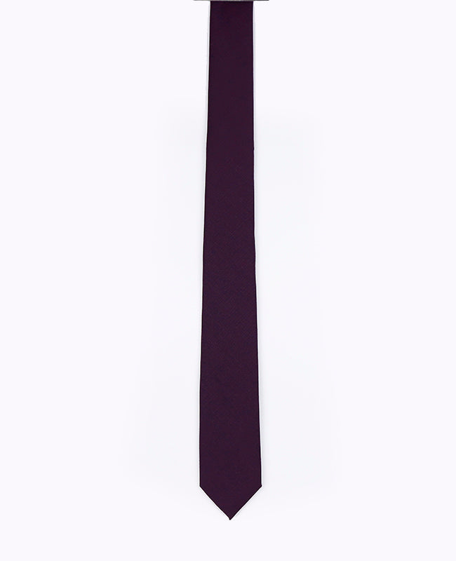 Krawatte Violett n°2 Herren aus Polyester | Octave - Unipap's