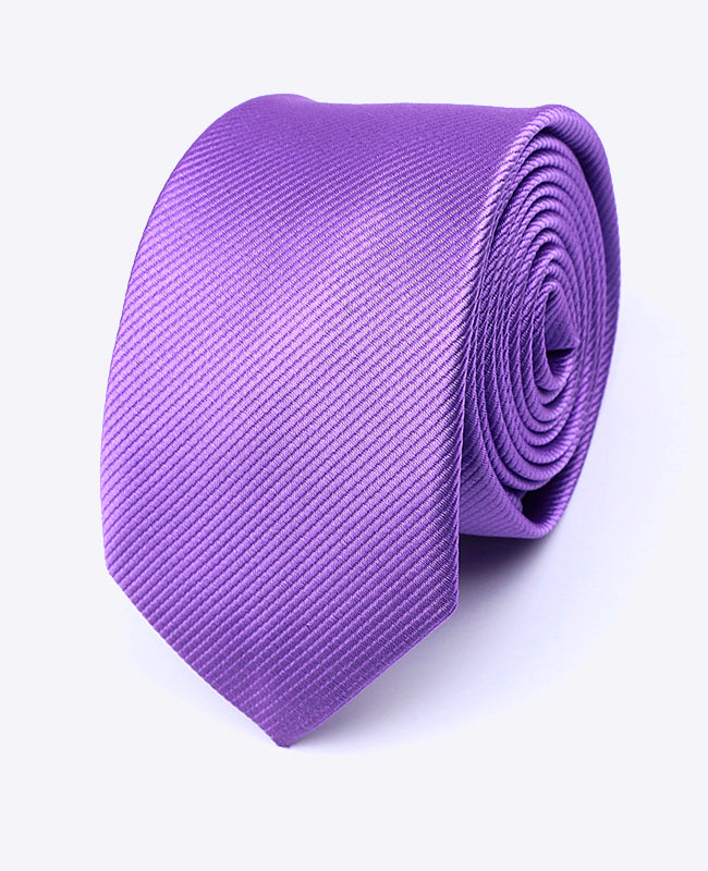 Krawatte Violett Nr. 3 Herren Polyester | Lucien - Unipap's
