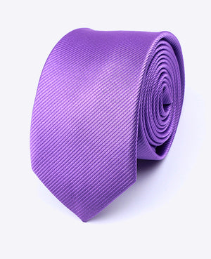 Krawatte Violett Nr. 3 Herren Polyester | Lucien - Unipap's