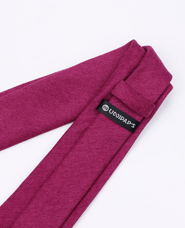 Krawatte Violett n°2 Herren Samt-Effekt | Simon - Unipap's