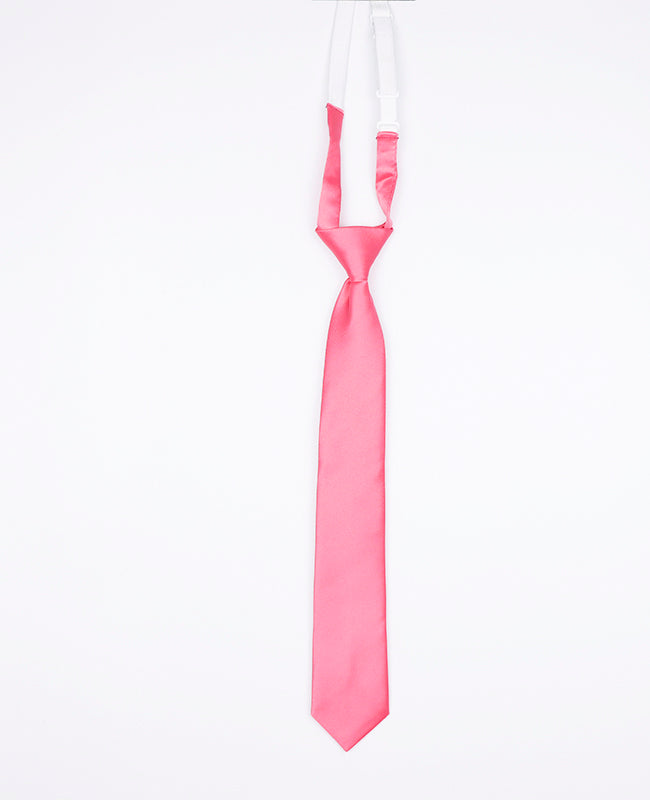 Krawatte Rosa Nr. 2 Kinder aus Polyester | Anatole - Unipap's