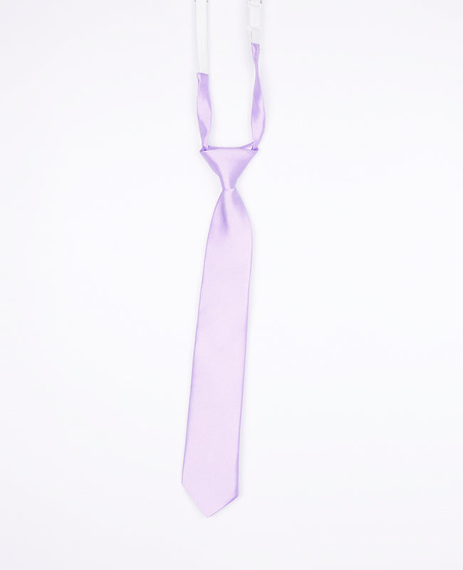 Krawatte Violett n°2 Kinder aus Polyester | Anatole - Unipap's