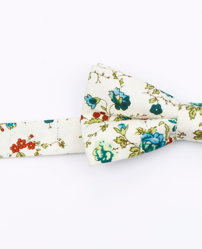 Fliege Liberty Weiß n°9 Kinder aus Baumwolle | Charles - Unipap's