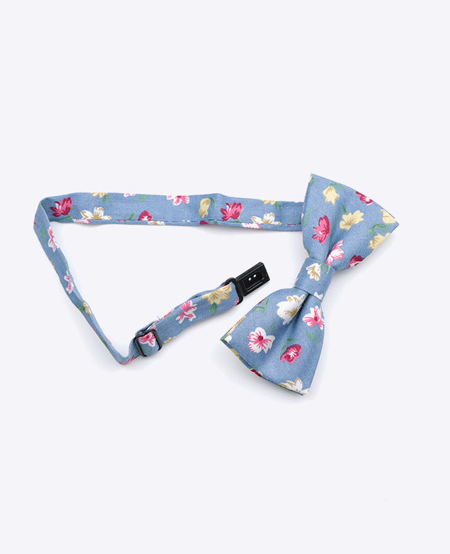 Fliege Liberty Blau n°4 Kinder Baumwolle | Gaspard - Unipap's