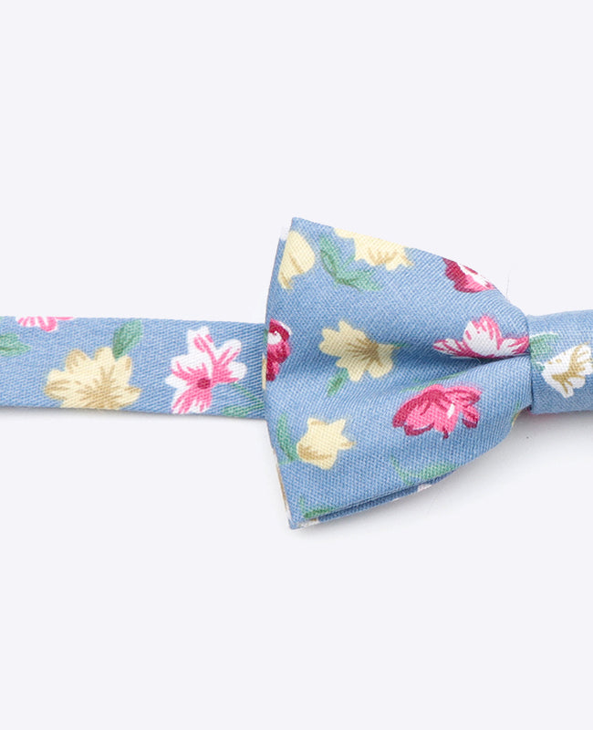 Fliege Liberty Blau n°4 Kinder Baumwolle | Gaspard - Unipap's