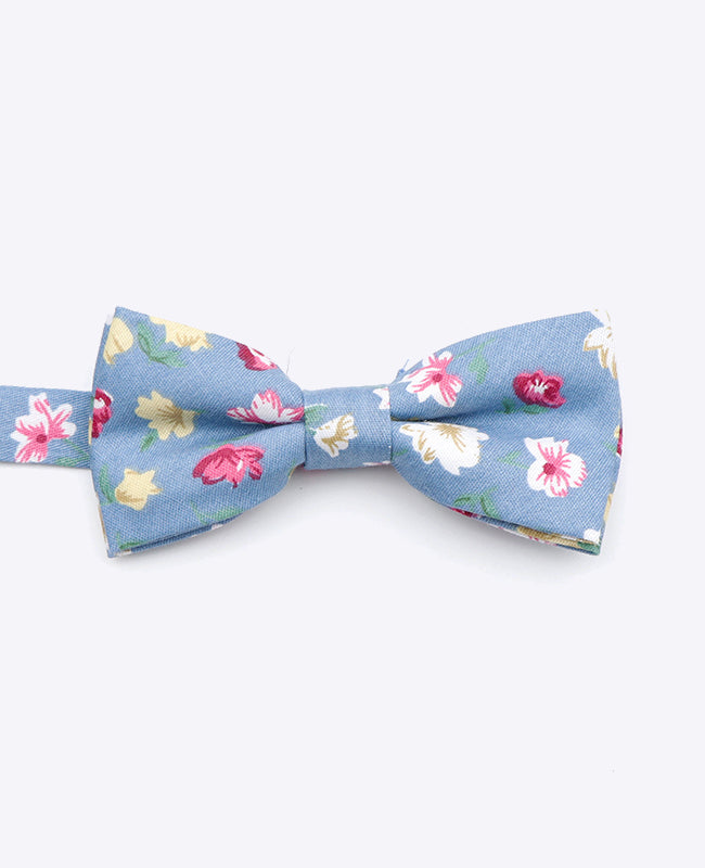 Fliege Liberty Blau n°4 Kinder Baumwolle | Gaspard - Unipap's