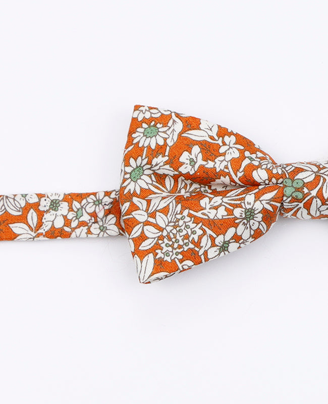 Fliege Liberty Orange Kinder aus Baumwolle | Clovis - Unipap's