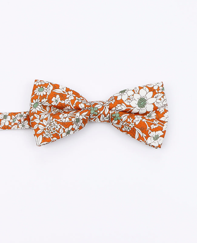 Fliege Liberty Orange Kinder aus Baumwolle | Clovis - Unipap's