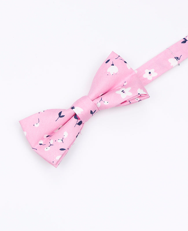Fliege Liberty Rosa n°2 Kinder Baumwolle | Gaspard - Unipap's