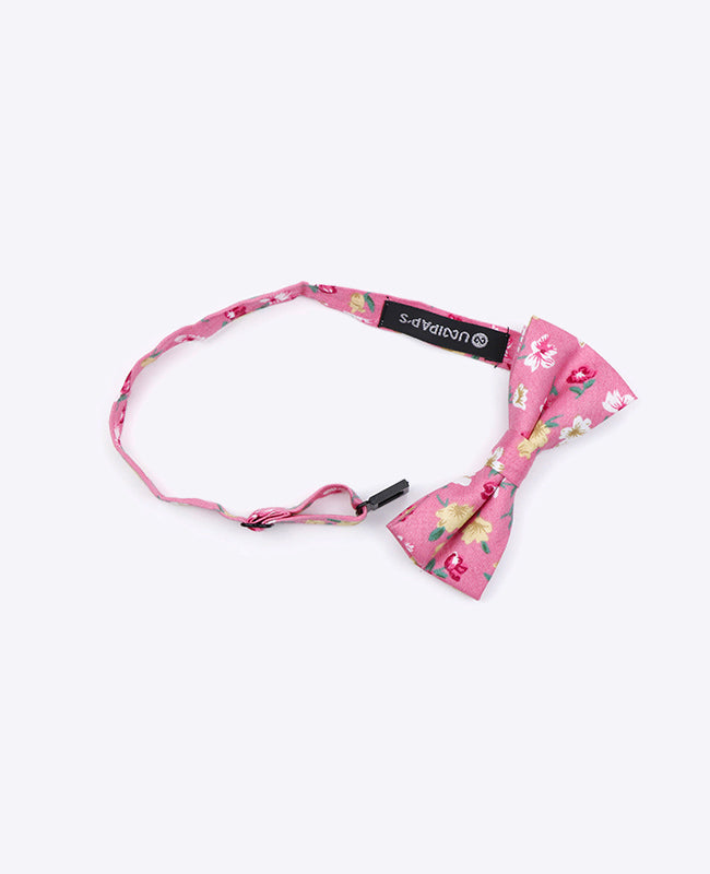 Fliege Liberty Rosa n°3 Kinder Baumwolle | Gaspard - Unipap's