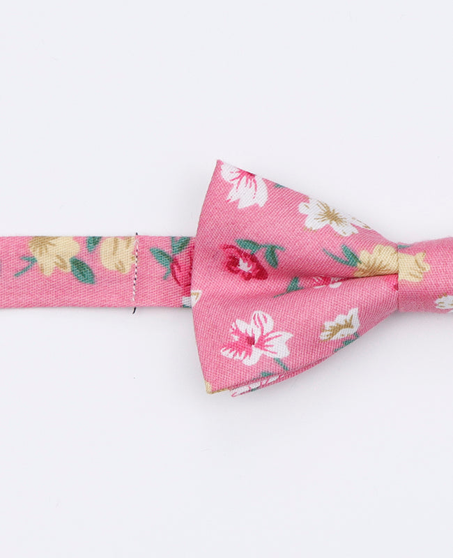 Fliege Liberty Rosa n°3 Kinder Baumwolle | Gaspard - Unipap's