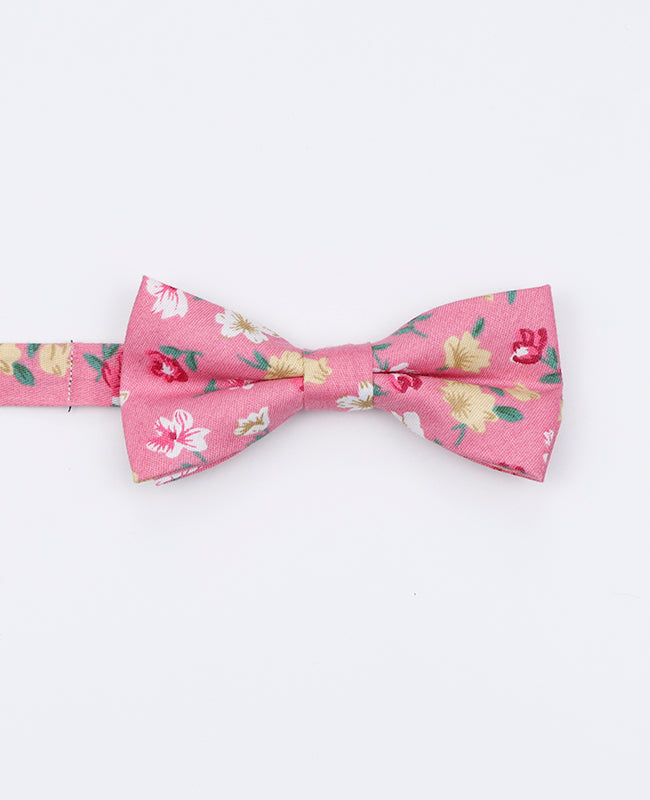 Fliege Liberty Rosa n°3 Kinder Baumwolle | Gaspard - Unipap's